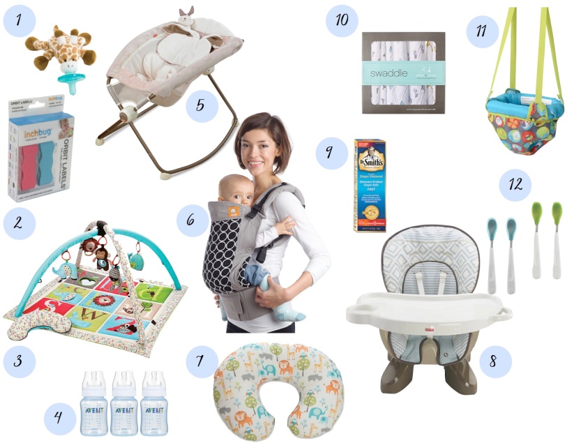 Top 12 Baby Must Haves (6 Months) - JPEG
